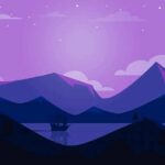 3840x2160px | free download | HD wallpaper: Minimal Ship Artwork Purple ...